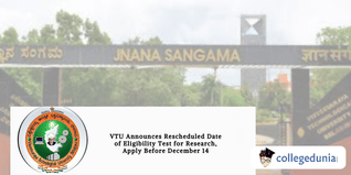 VTU Announces Rescheduled Date of Eligibility Test for Research, Apply Before December 14